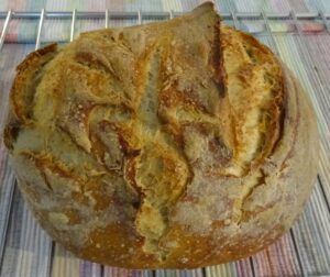 Sourdough bread made with homemade leaven - Pain au levain maison